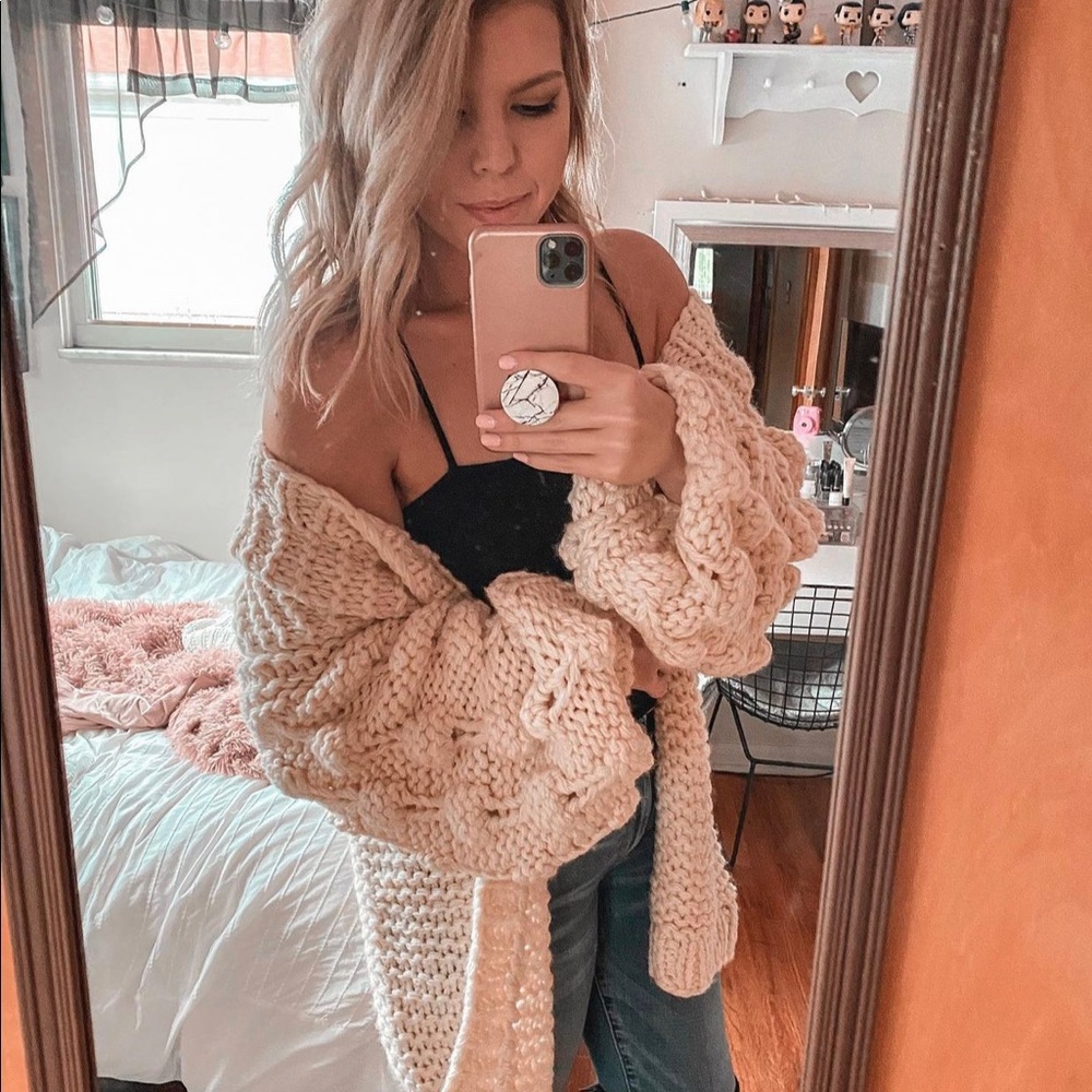 Boohoo super chunky cardi